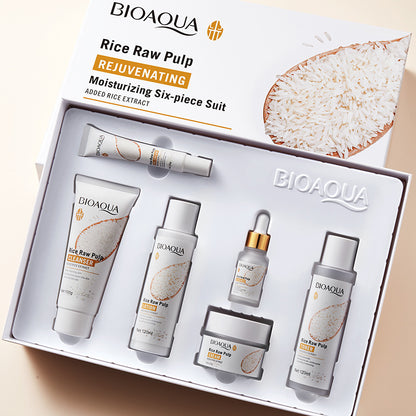 RICE SKINCARE SET- 6 PCS
