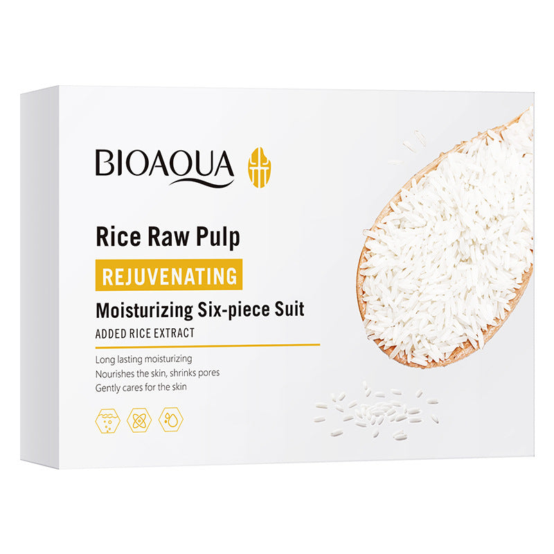 RICE SKINCARE SET- 6 PCS