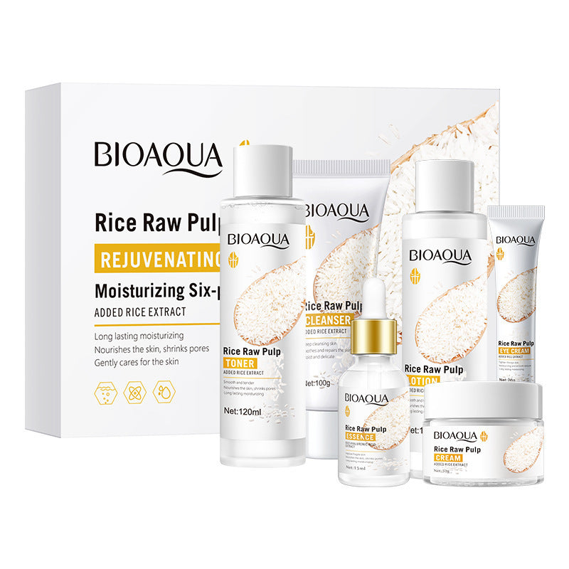 RICE SKINCARE SET- 6 PCS