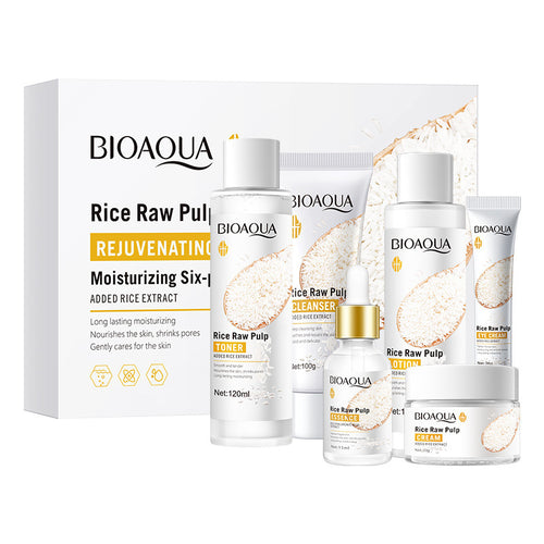 RICE SKINCARE SET- 6 PCS